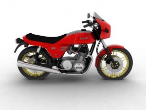 benelli 900 sei 1984 3D Model