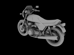 benelli 900 sei 1984 3D Model