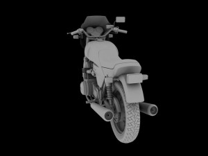 benelli 900 sei 1984 3D Model