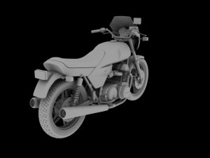 benelli 900 sei 1984 3D Model
