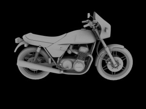 benelli 900 sei 1984 3D Model