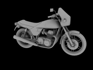 benelli 900 sei 1984 3D Model