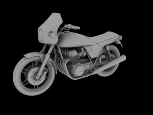 benelli 900 sei 1984 3D Model