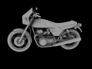 benelli 900 sei 1984 3D Model