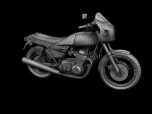 benelli 900 sei 1984 3D Model