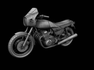 benelli 900 sei 1984 3D Model