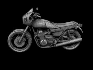 benelli 900 sei 1984 3D Model
