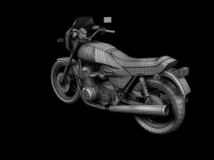 benelli 900 sei 1984 3D Model