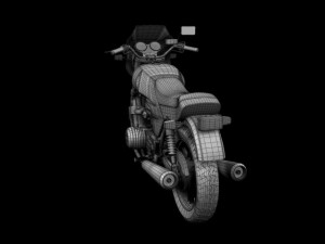 benelli 900 sei 1984 3D Model