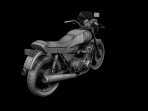benelli 900 sei 1984 3D Model