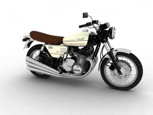 benelli 750 sei 1976 Model 3D