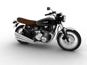 benelli 750 sei 1976 Model 3D