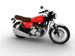 benelli 750 sei 1976 3D Model