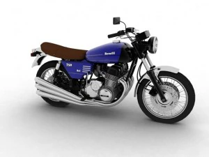 benelli 750 sei 1976 3D Model