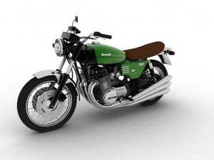 benelli 750 sei 1976 Model 3D