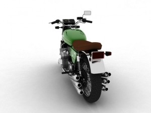 benelli 750 sei 1976 Model 3D