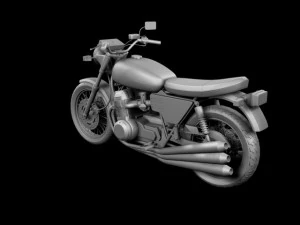 benelli 750 sei 1976 3D Model
