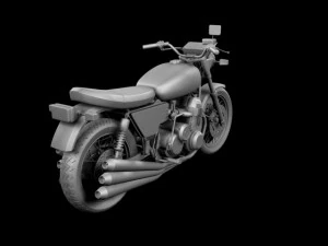 benelli 750 sei 1976 3D Model