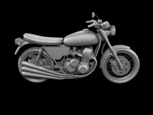 benelli 750 sei 1976 3D Model