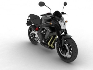 kawasaki er6n 2012 Modèle 3D