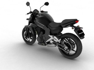 kawasaki er6n 2012 Modèle 3D