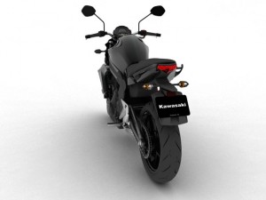 kawasaki er6n 2012 Modèle 3D