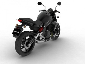 kawasaki er6n 2012 Modèle 3D