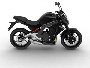 kawasaki er6n 2012 3D Model