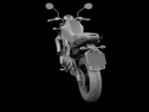 kawasaki er6n 2012 Modèle 3D