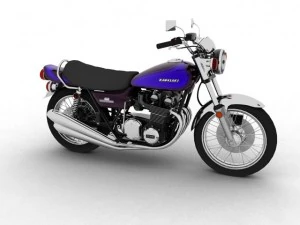 kawasaki z1 900 1972 3D Model