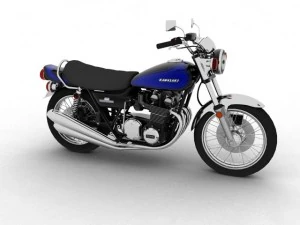 kawasaki z1 900 1972 3D Model