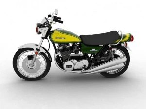 kawasaki z1 900 1972 3D Model