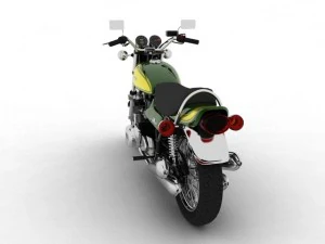 kawasaki z1 900 1972 3D Model