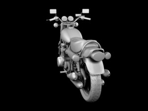 kawasaki z1 900 1972 3D मॉडल