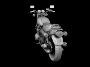 kawasaki z1 900 1972 3D Model