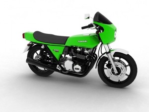 kawasaki z1r 1977 Modello 3D in Motocicletta 3DExport