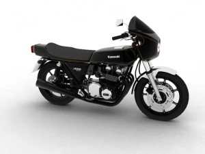 kawasaki z1r 1977 3D Model