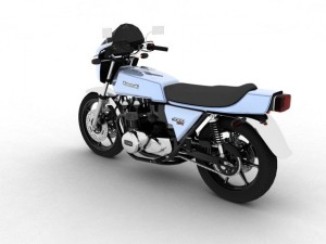 kawasaki z1r 1977 3D 모델