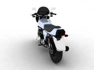 kawasaki z1r 1977 3D 모델