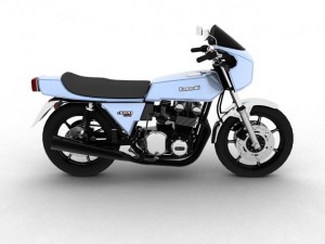 kawasaki z1r 1977 Modello 3D in Motocicletta 3DExport