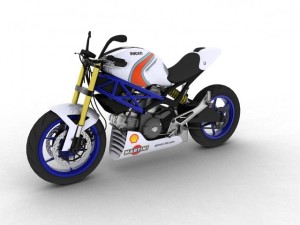 ducati monster 796 racer 2012 3Dモデル