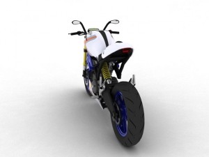 ducati monster 796 racer 2012 3Dモデル