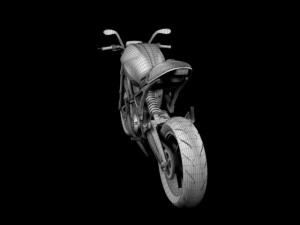 ducati monster 796 racer 2012 3Dモデル