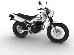 yamaha tw200 2012 Modelo 3D