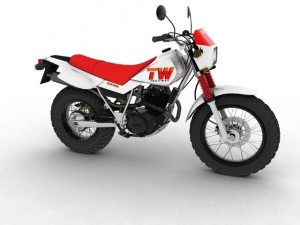 yamaha tw200 2012 3D Model