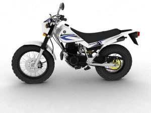 Yamaha TW200 2012 3D Modell