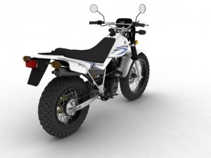 yamaha tw200 2012 3D Model