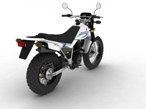 Yamaha TW200 2012 3D Modell