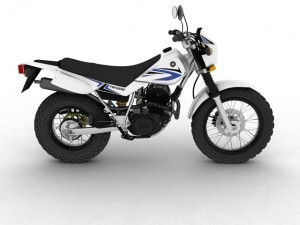 yamaha tw200 2012 3D Model