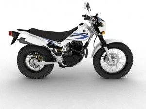 Yamaha TW200 2012 3D Modell